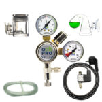 CO2 Anlage Aquarium DLX-350 Plus mit Nachtabschaltung OHNE Flasche