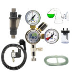CO2 Anlage Aquarium  DLX-500 Plus mit Nachtabschaltung OHNE Flasche