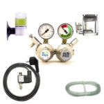 Doppelkammer CO2 Anlage Aquarium DBL-350 Plus mit Nachtabschaltung OHNE Flasche