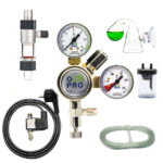 CO2 Anlage Aquarium  DLX-450 Plus mit Nachtabschaltung OHNE Flasche