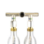 Soda Stream 2fach CO2 Adapter für Mehrweg-Druckminderer