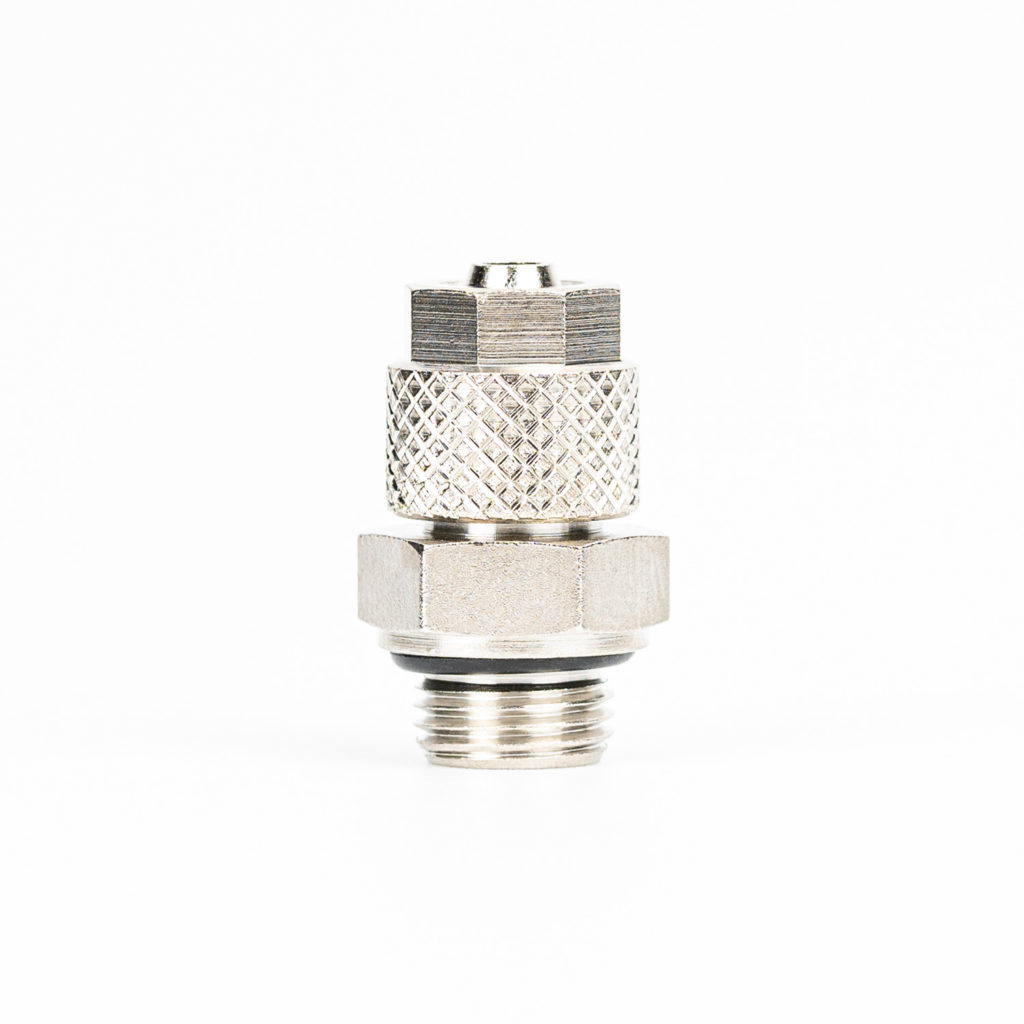 Gerade Schlauchverschraubung 8 X 6 Mm – Aus Polyamid (PA), Für Pneumatik & Wasser, Wiederverwendbar, Chemie- & Lebensmittelecht