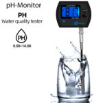 Digitales PH-Messgerät pH-Monitor für Aquarien inkl. pH-Elektrode