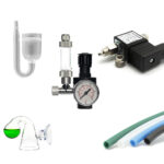 CO2 Anlage für Aquarium mit 425g Zylinder für SodaStream Zylinder o.Ä., Mehwegflasche oder Einwegflaschen