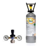 Umrüstset für Brita Yource Pro Top/Select auf Mehrwegflasche (z.B. 2kg/3kg/6kg usw.). Optional: inkl. 2kg CO2-Flasche